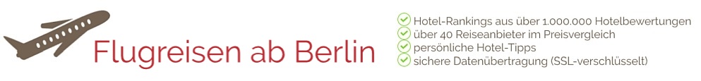 Reisen ab Flughafen Berlin-Brandenburg & Schönefeld (BER und SXF) nach Mallorca, Ibiza, Gran Canaria, Kreta und vieles mehr.